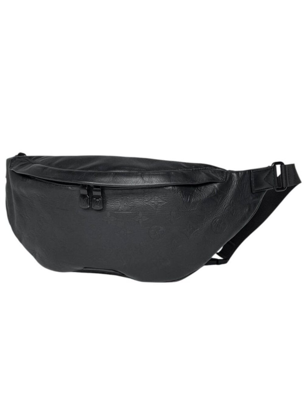 Louis Vuitton Discovery Bum Bag Monogram Shadow Leather Noir